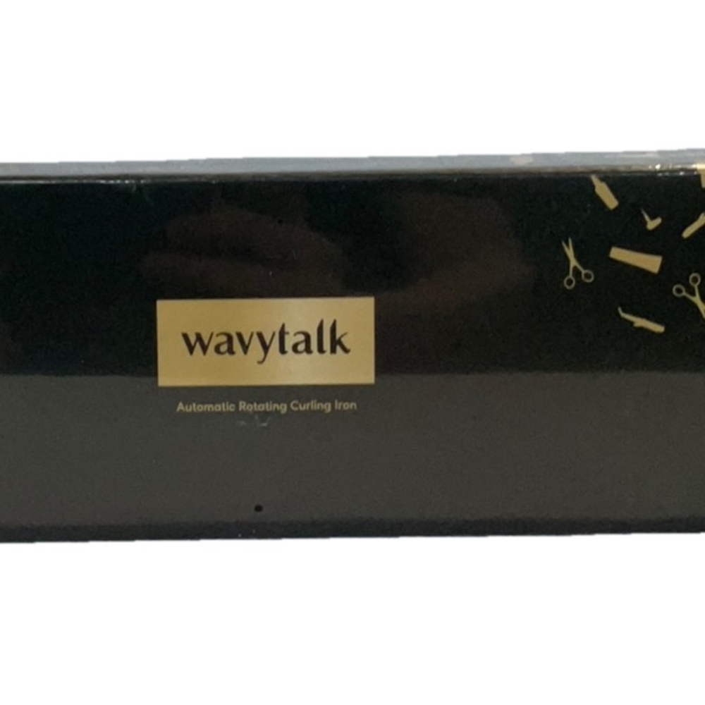 Wavytalk Automatic Rotating Curling Iron - Black